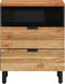 vidaXL - Nachtkastje - 50x33x62 - cm - van - Massief - Acaciahout