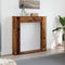 vidaXL - Haardombouw - 100x20x100 - cm - bewerkt - hout - oud - houtkleurig