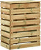 vidaXL - Tuincompostbakken - 3 - st - 80x50x100 - cm - geïmpregneerd - grenenhout