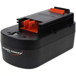 Black & Decker Firestorm FSB18 - Accu 3000mAh 18V - Zwart