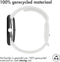 imoshion Siliconen bandje - Geschikt voor Google Pixel Watch / Watch 2 / Watch 3 (41 mm) - Maat S - Wit
