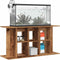 vidaXL - Aquariumstandaard - 120x40x60 - cm - bewerkt - hout - oud - houtkleurig