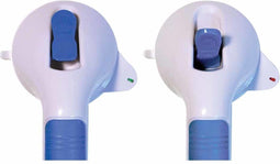 Aidapt - handgreep met zuignappen - inclusief veiligheidsindicator - handvat 29,2 cm lang