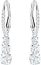 Swarovski Attract Trilogy - Oorstekers - Zilverkleurig