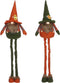 House of Seasons Kerstversiering Gnoom - 28x20x112 cm - Polyester - Oranje,Groen