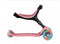 Globber Go up Active Lights - Meegroeistep - lichtgevende wielen - pastel roze