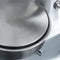 vidaXL - Hamburgerpersmachine - met - 500 - scheidingsbladen - 10 - cm - aluminium