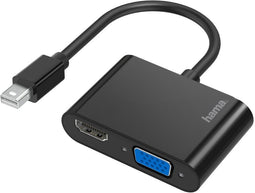 Hama 00200330 - Mini DisplayPort naar HDMI + VGA - Zwart