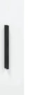 vidaXL - Wandkast - 34,5x34x90 - cm - bewerkt - hout - hoogglans - wit