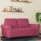 vidaXL - Tweezitsbank - 120 - cm - fluweel - wijnrood