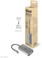 Club 3D CAC-1510-A - USB3.2 Gen1 Type-C naar Dual Link DVI-D Adapter - HDCP OFF - Grijs