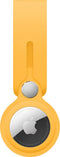 Apple AirTag-hanger - Locatietag-accessoire - Slijtvast polyurethaan - Zonnebloemgeel