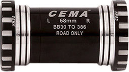 Cema Bracketas BB30 SRAM DUB-RVS-Zwart