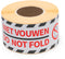 Rillprint etiketten Niet vouwen, ft 46 x 125 mm, rol van 250 stuks