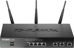 D-Link DSR-1000AC - Wireless AC VPN Router - 1,3Gbps Wi-Fi snelheid - 4x 1Gbps Ethernet poorten