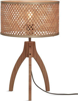 GOOD&MOJO Tafellamp Java - Bamboe - Ø18cm - Modern