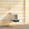 vidaXL - Kippennestkast - 1 - compartiment - wandmontage - gegalvaniseerd - staal