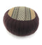 Meditatie yoga zafu kussen rond origineel thais design 40 cm Bruin