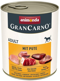 GranCarno Adult 6x800g - met kalkoen