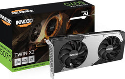 INNO3D GeForce RTX 5070 - Videokaart 12 GB GDDR7 192 Bit PCIe 5.0 - 1x HDMI 3x DisplayPort