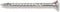 WOODIES® Ultimate Platverzonkenkopschroef Torx Verzinkt 4,5x60 Deeldraad VE=200 - 61545441