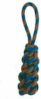 Happy Pet Twisted Tugger Flostouw Blauw / Oranje 32X8X8 CM