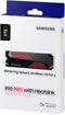 Samsung 990 Pro - Interne SSD M.2 NVMe 4TB - Heatsink - (Gamers Pack)