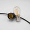 Solar lichtsnoer 10 meter 20 lampjes met dubbele filament, 10W zonnepaneel