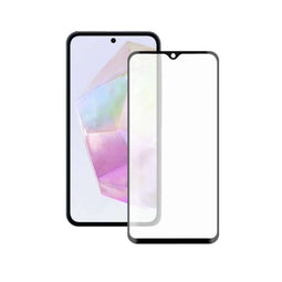 KSIX GALAXY A36/A56 - Schermbeschermer - 9H Hardheid - Zwart