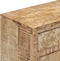 vidaXL - Dressoir - 60x30x75 - cm - massief - mangohout