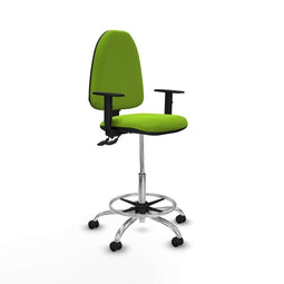 Piqueras y Crespo B1D05RP - Bureaustoel - Hoogteverstelbaar met armleuning - Pistache