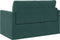 vidaXL - Vloerlits - 2-in-1 - Donkergroen - 124x204x61 - cm - Velvet