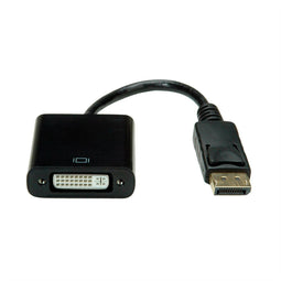 Value 12.99.3137 - DisplayPort naar DVI Adapterkabel - 0.15 m - Zwart