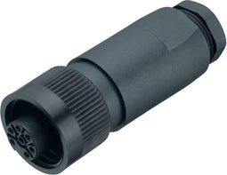 RD24 - Female Cable Connector - 6+PE Contacts IP67 - 12.0-14.0 mm Cable Outlet