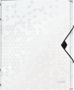 Sorteermap Leitz WOW 6 tabbladen PP wit - 4 stuks