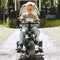 Deryan Explorer Luxe - Driewieler - Duwstang - Opvouwbaar - Nougat