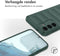 iMoshion Hoesje Geschikt voor Samsung Galaxy S24 Plus Hoesje Siliconen - iMoshion EasyGrip Backcover - Donkergroen