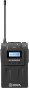 Boya BY-WM8 Pro-K2 - Draadloze microfoonset - 100 meter bereik - 2 AA-batterijen (niet meegeleverd)