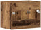 vidaXL - Wastafelkast - 60x38,5x46 - cm - bewerkt - hout - oud - houtkleurig