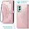 iMoshion Hoesje Geschikt voor OnePlus Nord 2 Hoesje Met Pasjeshouder - iMoshion Mandala Bookcase - Rosé Goud