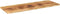 vidaXL - Tafelblad - rechthoekig - 140x60x2,5 - cm - massief - ruw - mangohout
