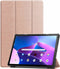 imoshion Tablet Hoes - Geschikt voor Lenovo Tab M10 Plus (3rd gen) - Trifold Bookcase - Rosé Goud
