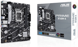 ASUS PRIME B760M-K - Moederbord - Socket 1700 - Micro-ATX - Intel B760 chipset