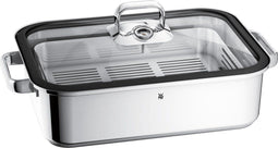 WMF Vitalis - Stoompan 6,5 liter - Thermometer in deksel - Zilver