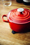 Le Creuset Signature Braadpan - 4,2 l - 24 cm - Kersenrood