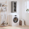 vidaXL - Hangkast - 34,5x34x90 - cm - grijs - sonoma - eikenkleurig