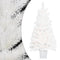 vidaXL - Kunstkerstboom - met - levensechte - naalden - 65 - cm - wit