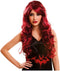 Mom Disco Pruik Fashion Bordeaux 190g Rood