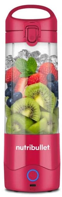NutriBullet 475ml - Draagbare blender - USB-C oplaadbaar - Magenta
