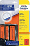 Avery - Ordneretiketten - 192 x 61mm - Rood (20 stuks)